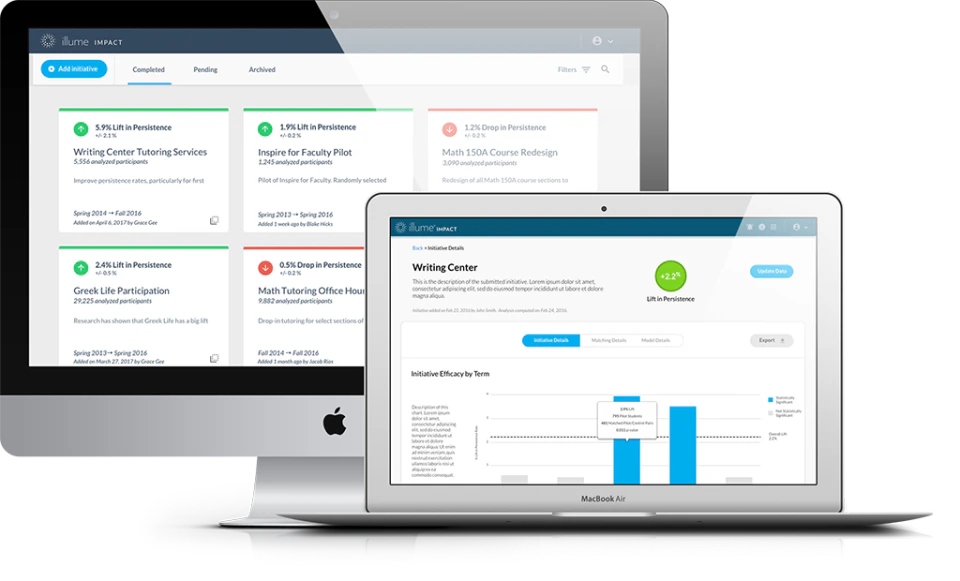 screenshot of Civitas Learning